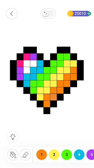Скачать взлом Color by Number：Coloring Games (Цвет по номерам)  [МОД Меню] — стабильная версия apk на Андроид screen 4