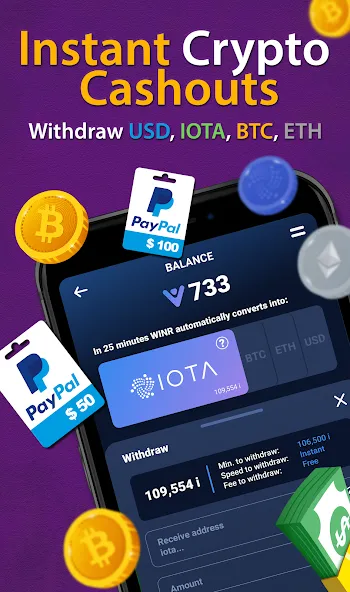 Скачать взлом Solitaire — Make Money  [МОД Menu] — стабильная версия apk на Андроид screen 3