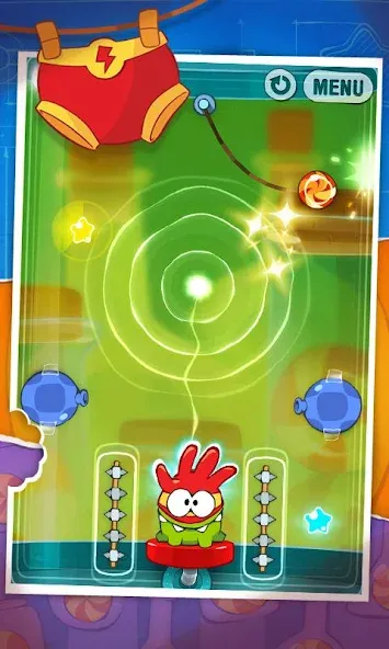 Скачать взлом Cut the Rope: Experiments (Кат зе Роуп)  [МОД Бесконечные монеты] — полная версия apk на Андроид screen 3