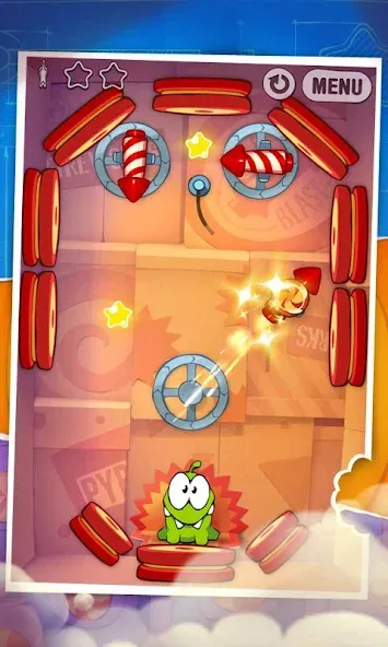 Скачать взлом Cut the Rope: Experiments (Кат зе Роуп)  [МОД Бесконечные монеты] — полная версия apk на Андроид screen 4