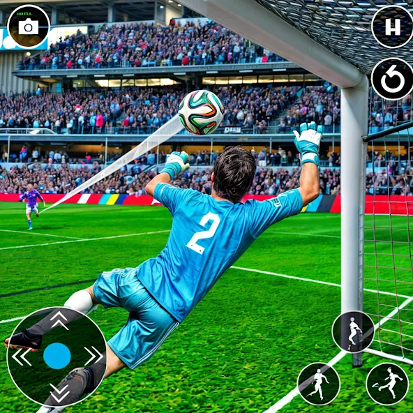 Скачать взлом Soccer Games Football 2022  [МОД Все открыто] — последняя версия apk на Андроид screen 1