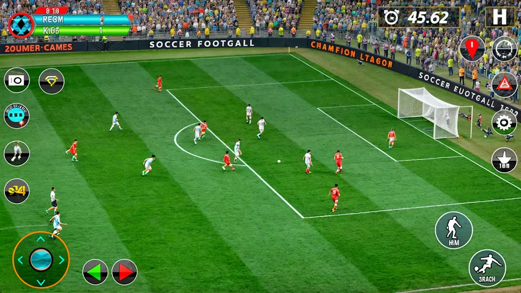 Скачать взлом Soccer Games Football 2022  [МОД Все открыто] — последняя версия apk на Андроид screen 3