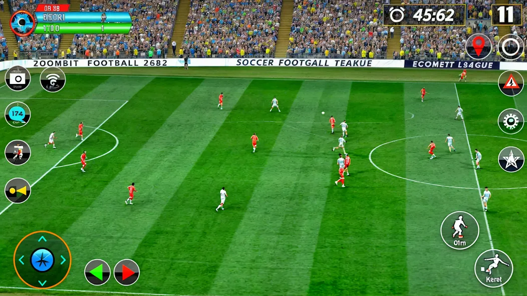 Скачать взлом Soccer Games Football 2022  [МОД Все открыто] — последняя версия apk на Андроид screen 4