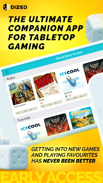 Взломанная Dized — Board Game Companion (Дизед)  [МОД Много монет] — последняя версия apk на Андроид screen 1