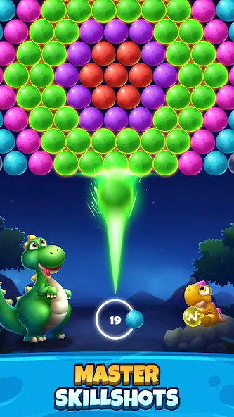 Скачать взлом Bubble Shooter Primitive Eggs (Бабл Шутер Примитивные Яйца)  [МОД Бесконечные монеты] — последняя версия apk на Андроид screen 3