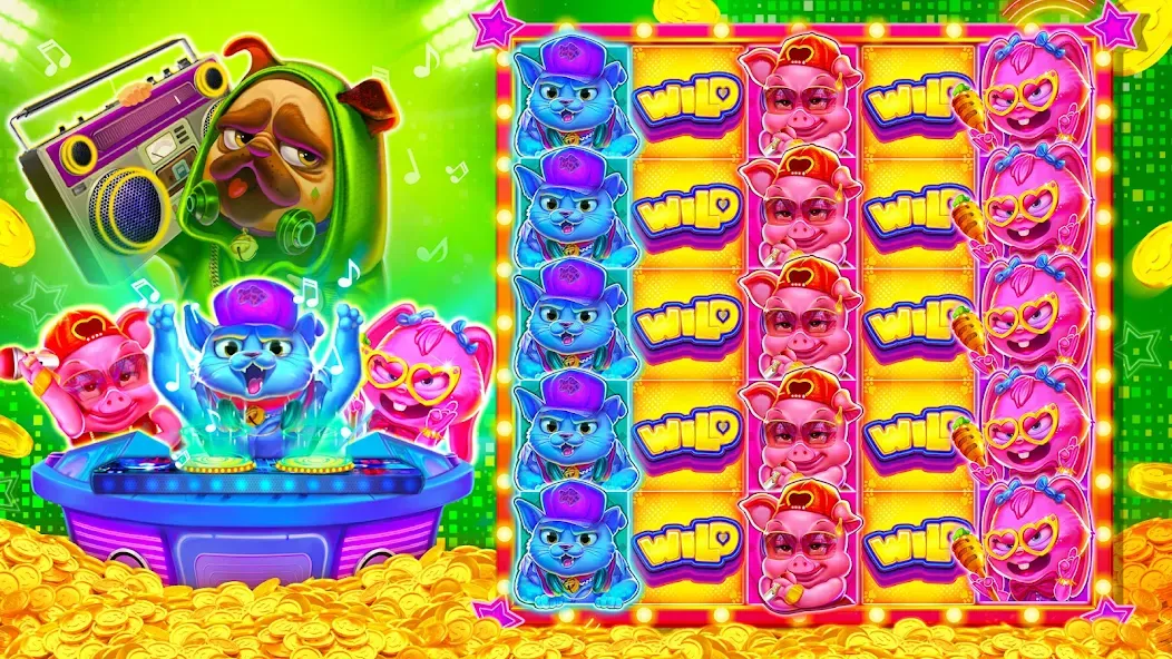 Взломанная House of Fortune — Slots Vegas (Хаус оф Фортуне)  [МОД Unlimited Money] — последняя версия apk на Андроид screen 4