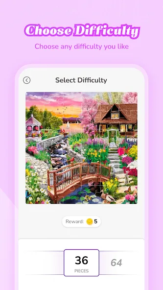 Взломанная Fantasy Jigsaw — HD Puzzle (Фэнтези Пазл)  [МОД Много монет] — полная версия apk на Андроид screen 2