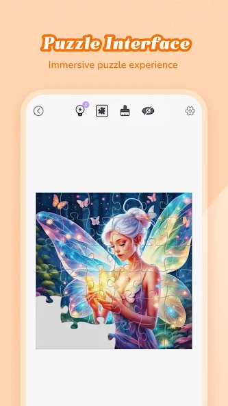 Взломанная Fantasy Jigsaw — HD Puzzle (Фэнтези Пазл)  [МОД Много монет] — полная версия apk на Андроид screen 4