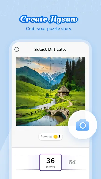 Взломанная Fantasy Jigsaw — HD Puzzle (Фэнтези Пазл)  [МОД Много монет] — полная версия apk на Андроид screen 5