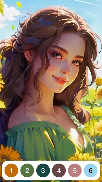 Скачать взломанную Paint by Number: Coloring Game  [МОД Unlocked] — последняя версия apk на Андроид screen 2