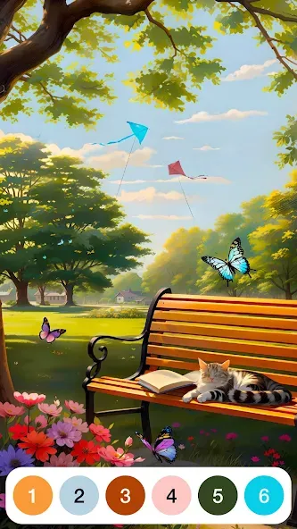 Скачать взломанную Paint by Number: Coloring Game  [МОД Unlocked] — последняя версия apk на Андроид screen 5