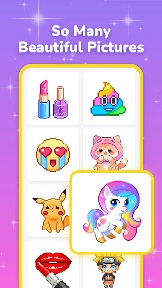Скачать взлом Pixel Coloring-Color by number  [МОД Menu] — стабильная версия apk на Андроид screen 1
