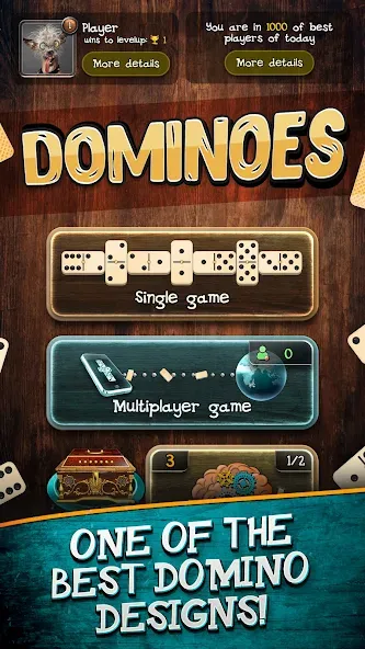 Скачать взлом Dominoes  [МОД Бесконечные монеты] — стабильная версия apk на Андроид screen 1