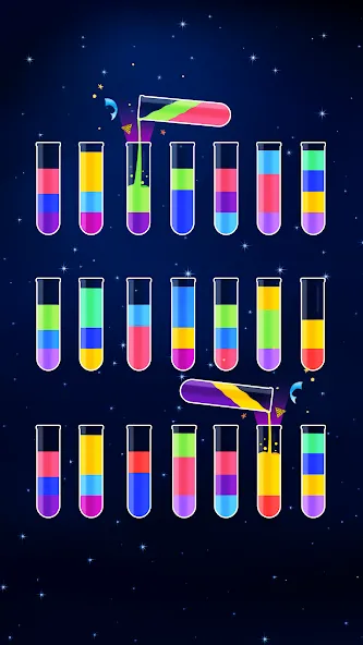 Взлом Water Sort Puzzle — Color Game (Уотер Сорт Пазл)  [МОД Бесконечные деньги] — полная версия apk на Андроид screen 3