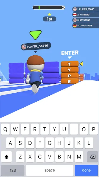 Взлом Type Sprint: Typing Games (Тайп Спринт)  [МОД Меню] — последняя версия apk на Андроид screen 3