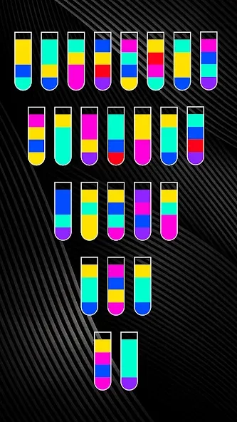 Взломанная SortPuz 3D: Water Color Sort (СортПаз 3Д)  [МОД Меню] — полная версия apk на Андроид screen 4