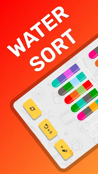 Взломанная Water Sort Puzzle Color Game  [МОД Все открыто] — полная версия apk на Андроид screen 1