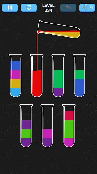 Взлом Water Sort Puzzle (Уотер Сорт Пазл)  [МОД Unlimited Money] — стабильная версия apk на Андроид screen 1