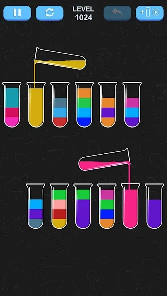 Взлом Water Sort Puzzle (Уотер Сорт Пазл)  [МОД Unlimited Money] — стабильная версия apk на Андроид screen 3