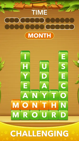 Взломанная Word Heaps -Connect Stack Word  [МОД Mega Pack] — последняя версия apk на Андроид screen 5